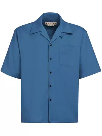 Marni Tropical Wool Bowling Shirt - Farfetch
