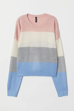 Knit Sweater - Blue