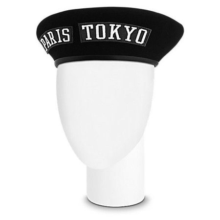 “Paris Tokyo” Black Beret