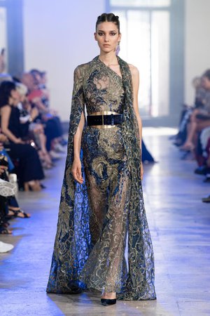Elie Saab haute couture autumn/winter ‘19/‘20 - Vogue Australia