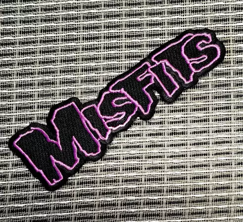 Vintage Purple Misfits Embroidered Iron on Patch 5 X 1.5 - Etsy