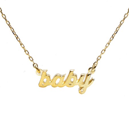 baby necklace - Google Search