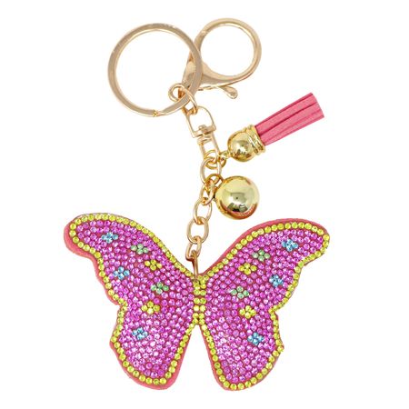 Butterfly Bag Charm | Pink Poppy