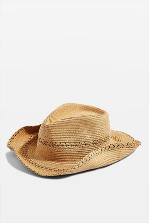 Natural Cowboy Hat | Topshop
