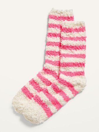Cozy Striped Crew Socks for Women | Old Navy