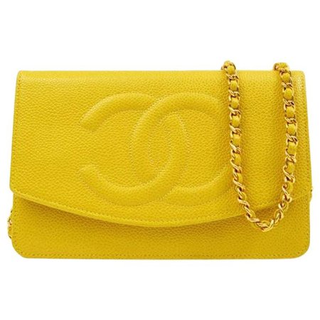 yellow leather bag - Google Search