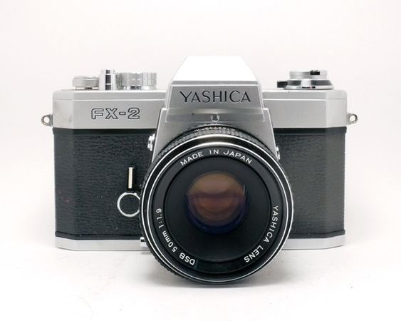 Yashica FX-2 35mm camera 50mm lens