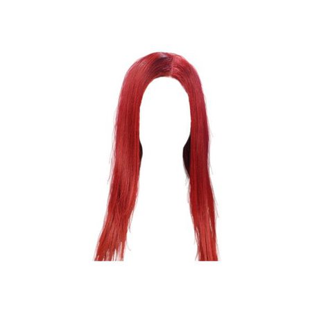 red hair long png