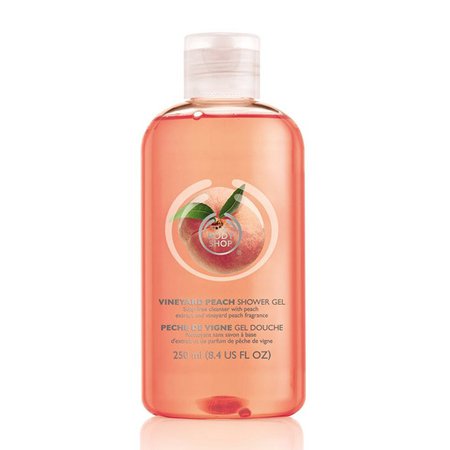 Vineyard Peach Shower Gel (The Body Shop)