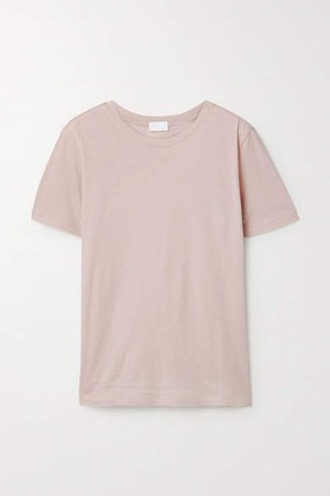 Handvaerk - Pima Cotton-jersey T-shirt - Pink