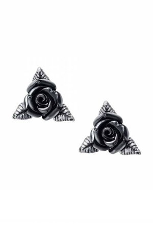 Ring O' Roses Earrings by Alchemy Gothic | Gothic Jewellery