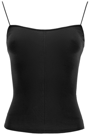 lemaire 2nd skin tank blk