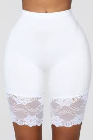 white lace biker shorts - Google Search