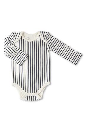 Pehr Stripes Away Organic Cotton Bodysuit (Baby) | Nordstrom