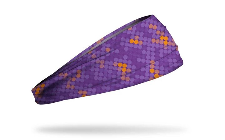 purple orange headband