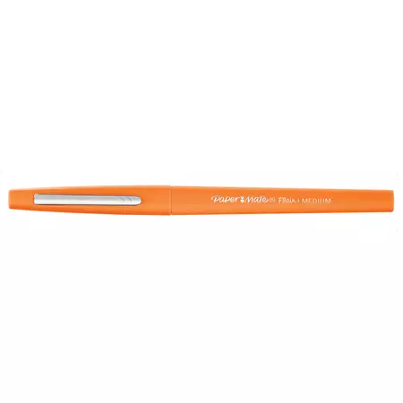 paper mate flair pen tangerine orange