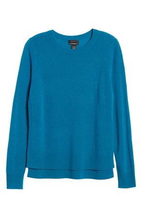 Halogen® Crewneck Cashmere Sweater (Regular & Petite) | Nordstrom