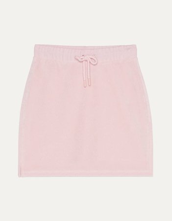 Short velvet skirt - New - Bershka United States