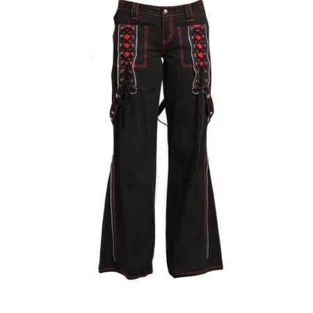 black red Tripp nyc pants
