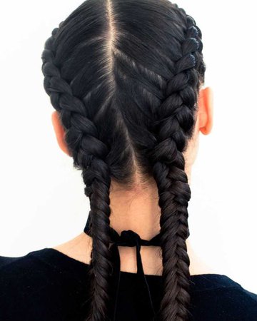 Trenzas francesas 2018 (sirena, half-up, lado, cola de pescado, etc.) – Trend French Braid Hair Ideas | Braid hair and Fishtail