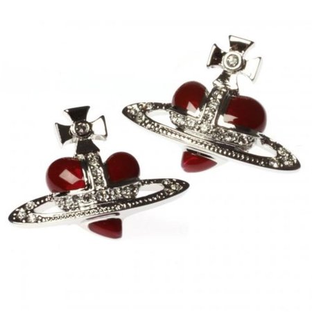 Vivienne Westwood heart earrings