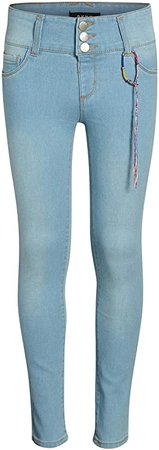 Amazon.com: DKNY Girls Super Soft Stretch Skinny Denim Jeans, Bleeker, Size 7': Clothing