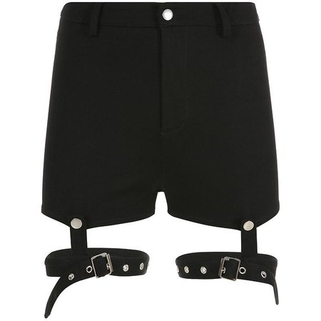 Buckle Suspender Shorts - Own Saviour