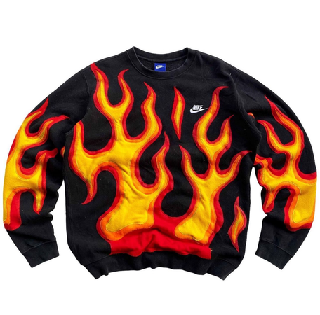 Reworked Nike Superflame Sweatshirt | KonkriteMarket