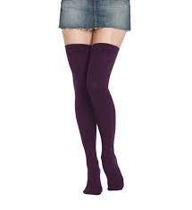 dark purple knee high socks - Google Search