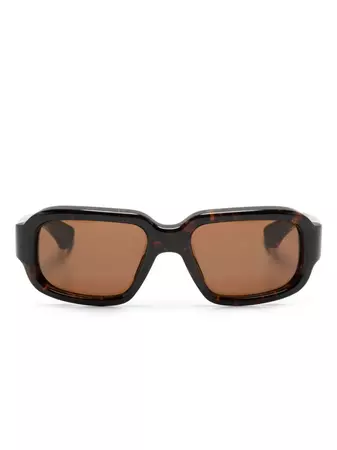 Jacques Marie Mage Nakahira rectangle-frame Sunglasses - Farfetch