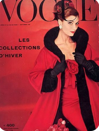 black and red vintage vogue fashion photography