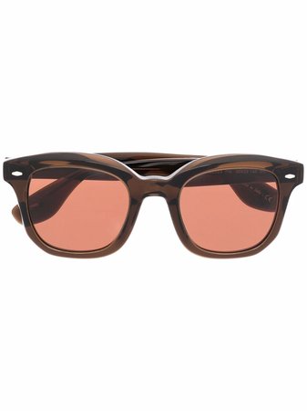 Brunello Cucinelli square-frame sunglasses - FARFETCH