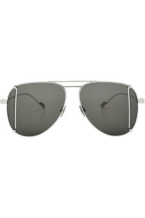 Aviator Sunglasses with Cut-Out Detail Gr. One Size