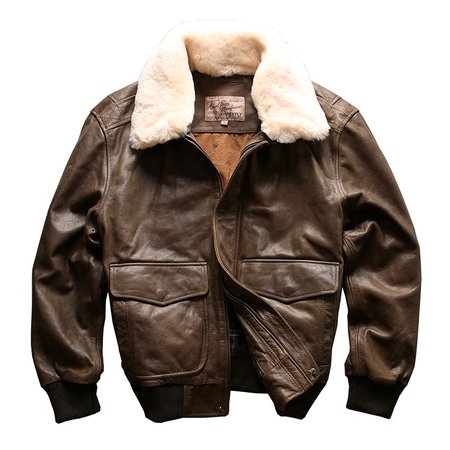 bomber jacket with Fur Collar