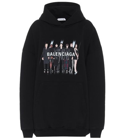 Balenciaga - Real Balenciaga cotton hoodie | Mytheresa