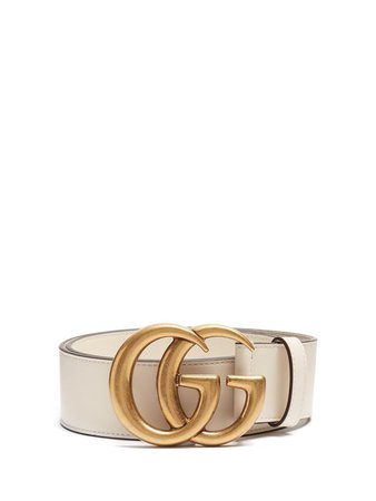 GG-logo 4cm leather belt | Gucci | MATCHESFASHION.COM