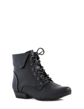 Vintage Lace-Up Ankle Boots