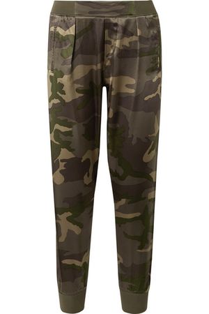 ATM Anthony Thomas Melillo | Camouflage-print silk-satin track pants | NET-A-PORTER.COM