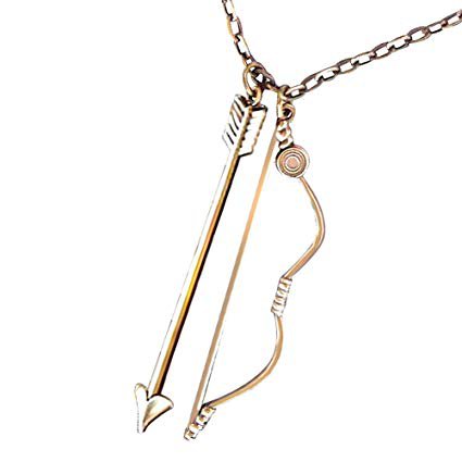 Amazon.com: Bow and Arrow Pendant Necklace, Bow and Arrow Necklace for Man, Boys