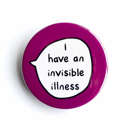 I have an invisible illness || sootmegs.etsy.com