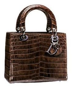 Lady Dior Exotic skins bag