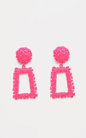 Pink earings