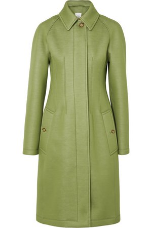 Burberry | Neoprene coat | NET-A-PORTER.COM