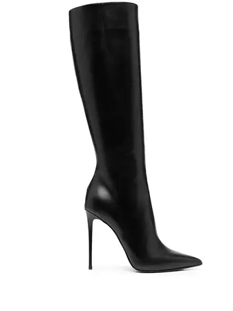 Le Silla Eva Leather Boots - Farfetch