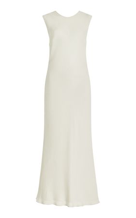 Rouleau-Tied Backless Maxi Dress By St. Agni | Moda Operandi