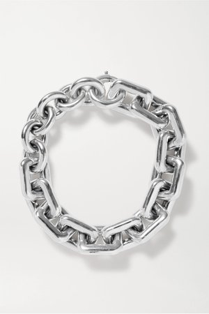 Silver Silver-tone necklace | Bottega Veneta | NET-A-PORTER