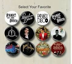 pin buttons panic at the disco - Google Search