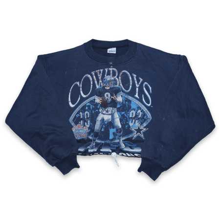 Vintage Women's Dallas Cowboys Cropped Sweater Onesize | Double Double Vintage
