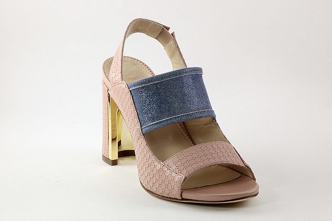 5042 Fiorangelo Sandals / Pink, Pnk, 36EU/6US | Italian Designer Shoes | Rina's Store