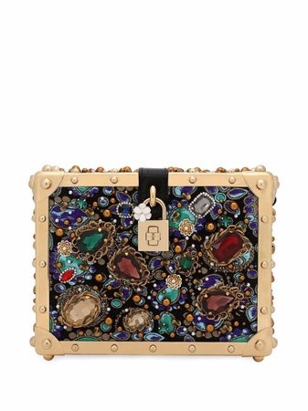 Dolce & Gabbana Dolce Embellished Box Bag - Farfetch